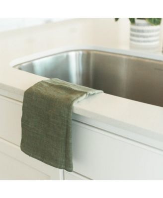  Stone Washed Linen Tea Towel