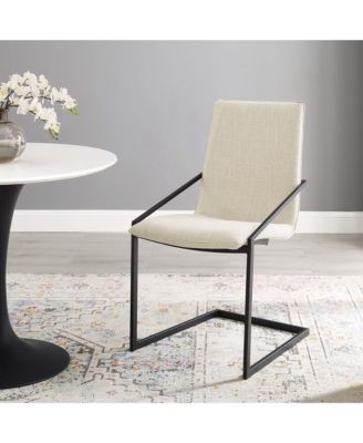  Pitch Upholstered Fabric Dining Armchair
