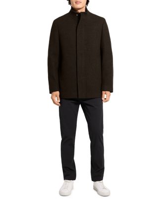 Theory Clarence Wool Melton Coat | Bloomingdale's