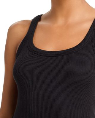 The Essential Rib Wide String Tank Top
