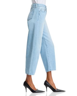 Mallis High Rise Bow Leg Jeans in Brea