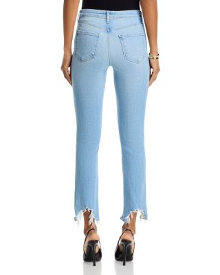 High Line High Rise Skinny Jeans in Rosedale Destruct