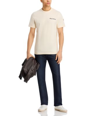 Embroidered Logo Cotton Tee