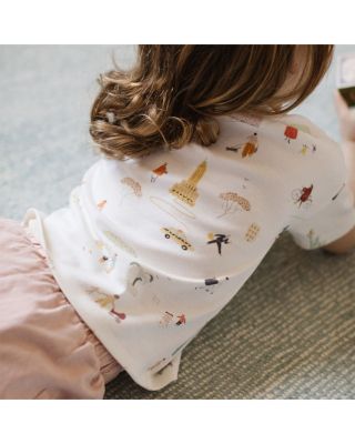 Unisex Dropped Shoulder Tee - Little Kid