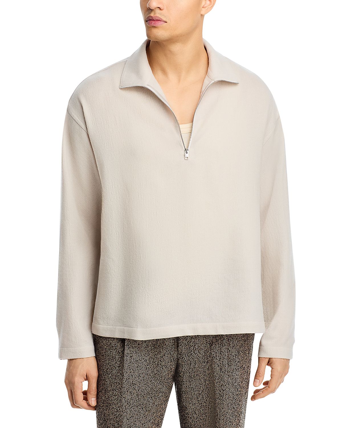 Frame Quarter Zip Sweater