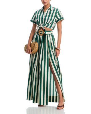 Asbury Tie Front Top