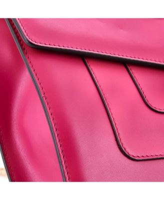  Medium Serpenti Forever Square Shoulder Bag Leather