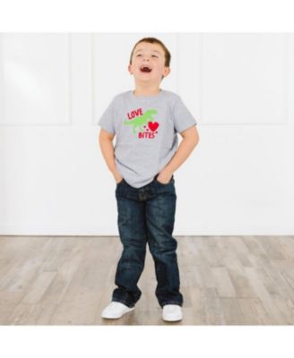 Boys' Love Bites Valentine's Day Short Sleeve T-Shirt - Baby, Little Kid
