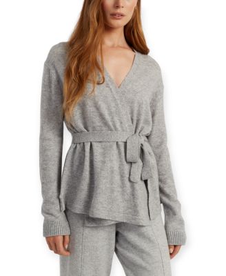  Women s Wool-Cashmere Light Wrap Cardigan