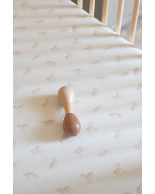 Unisex Printed Crib Sheet