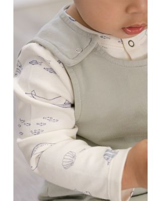 Unisex French Terry Overalls - Baby