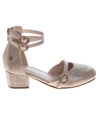 Girls' Elegant Glittery Rhinestones Dress Sandals - Toddler, Little Kid, Big Kid