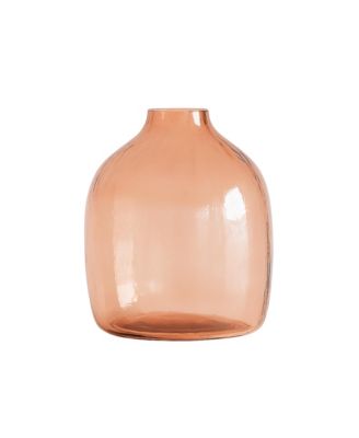  Handblown Hammered Glass Hebron Vase
