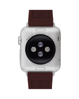 Apple Watch&reg; Dark Red Silicone Strap, 38/40/41mm