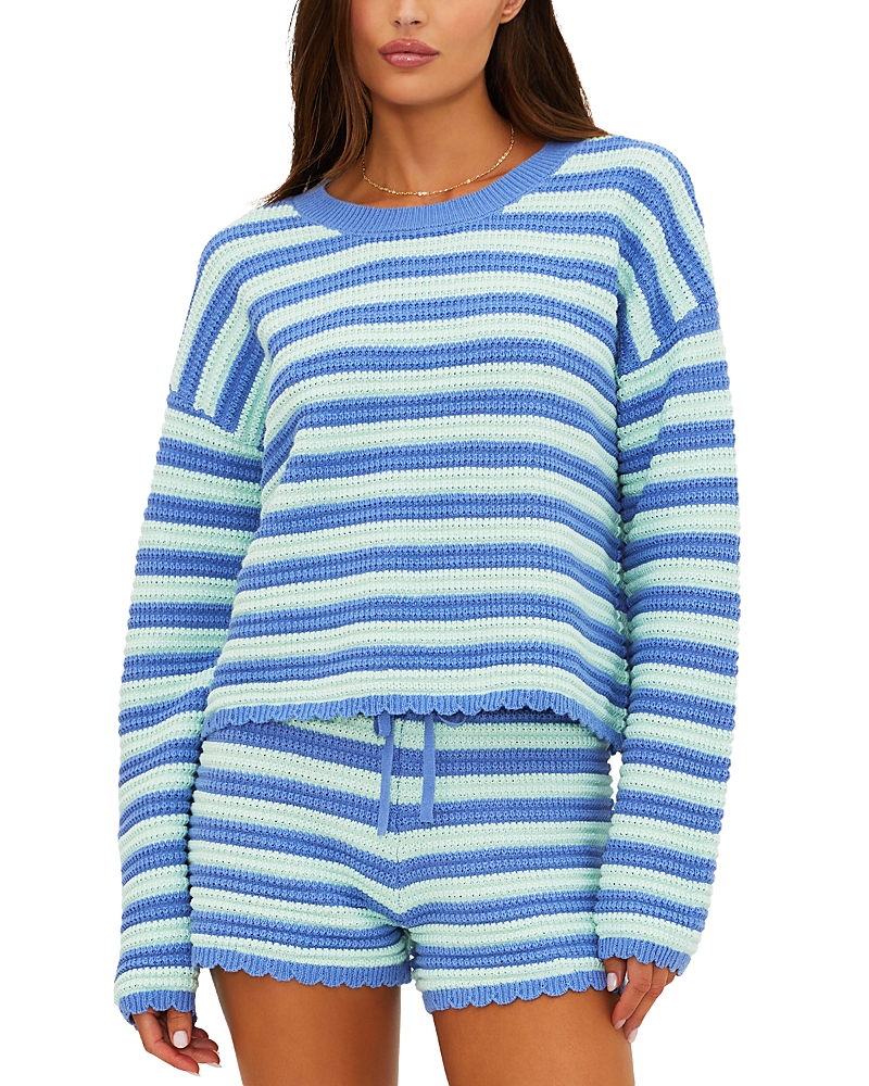 Beach Riot Striped Beach Sweater