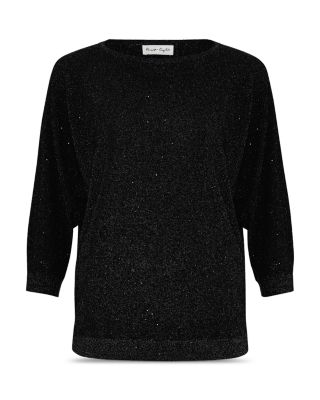 Cristine Sequin Knit Sweater