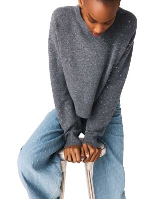 Rhinestone 2-in-1 Sweater