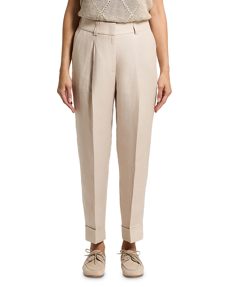 Peserico Linen Slim Pants