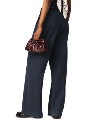 High Rise Wide Leg Pants