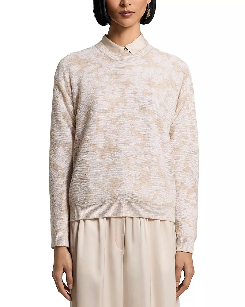 Peserico Knitted Micro Sequin Sweater