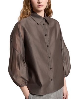 Puffed Sleeve Blouse
