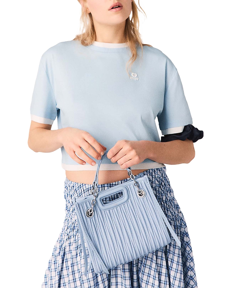 Maje Two-Tone Tee