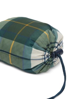 Tartan Hooded Poncho