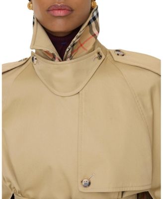 Gabardine Belmont Trench Cape