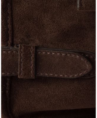  Suede Shoulder Bag
