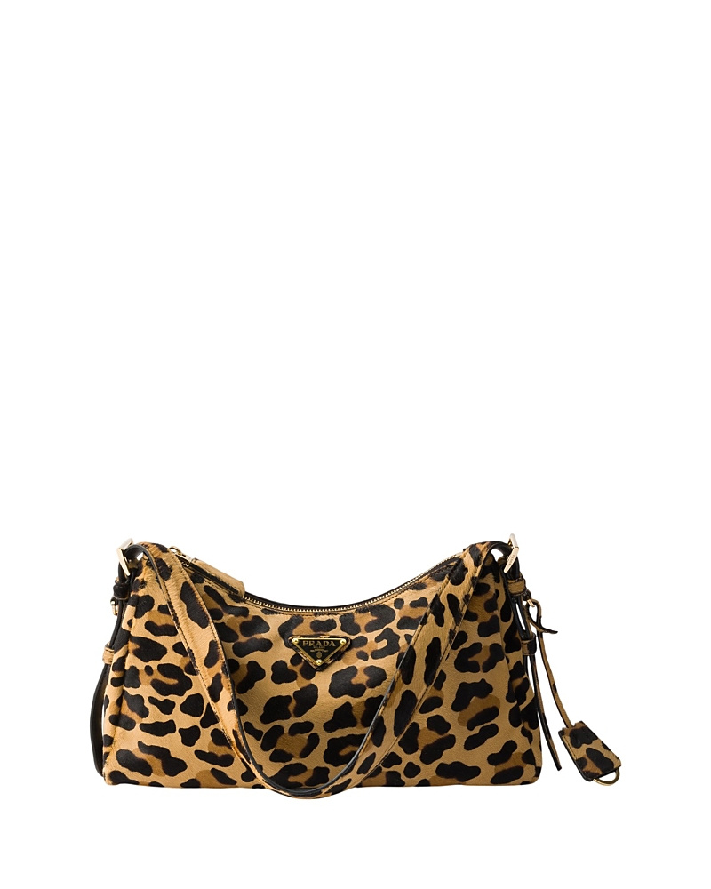 Prada Aimee Medium Printed Leather Shoulder Bag