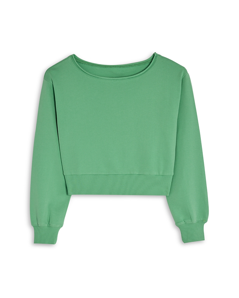 KatieJnyc Girls' Tween Tristan Off The Shoulder Crewneck Sweatshirt - Big Kid
