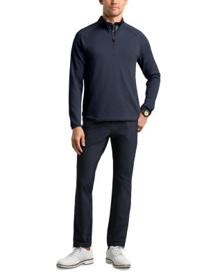Founders Textured Quarter-Zip Golf Sweater