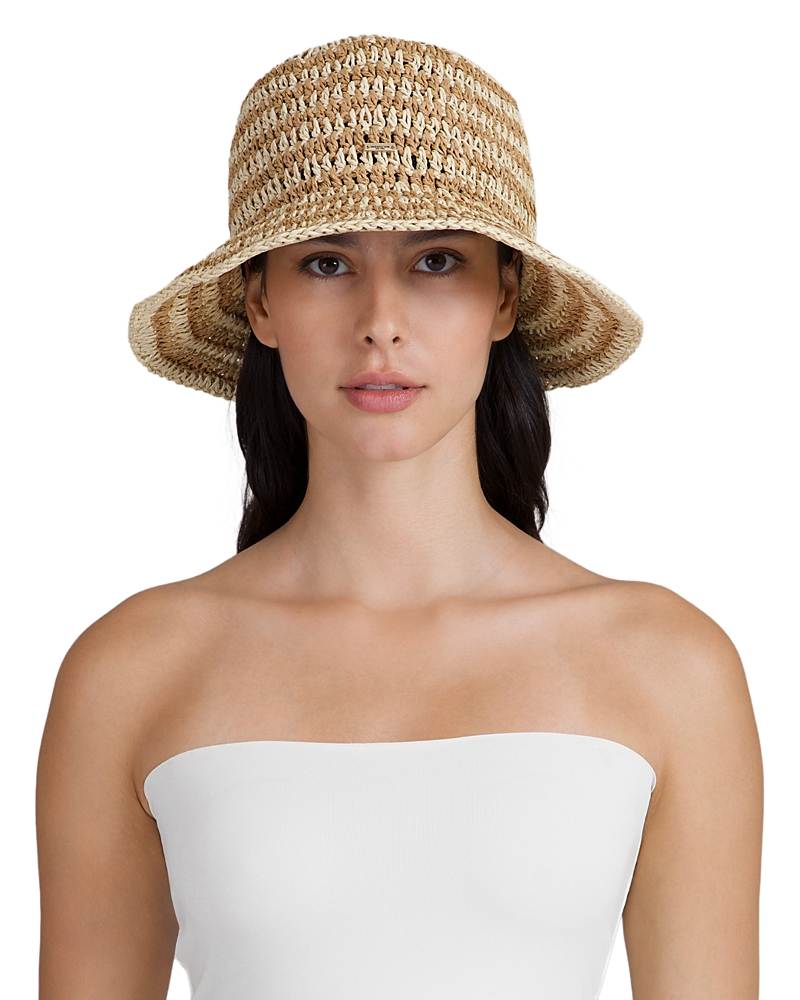 Eugenia Kim Patterned Crochet Bucket Hat