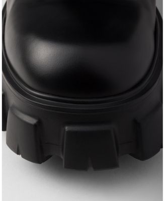 Men's Monolith Brushed Leather and Re-Nylon Boots with Pouch