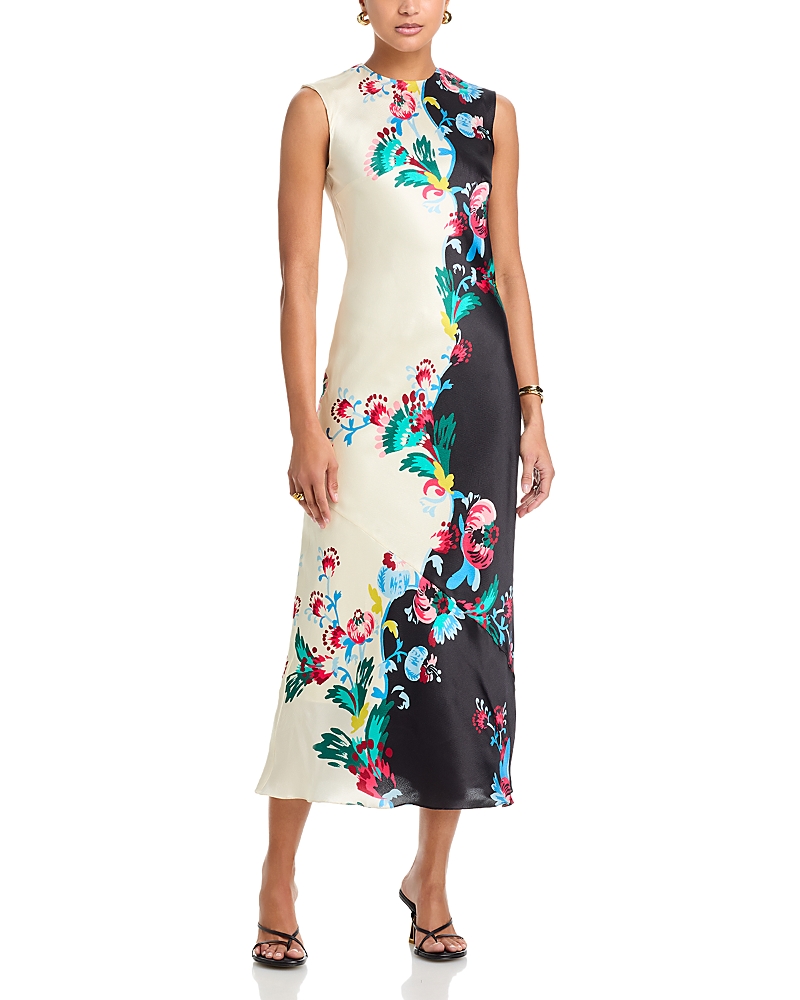 Saloni Olympia Silk Dress