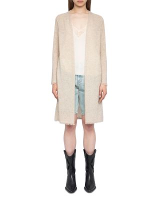 Daffy Cashmere Pointelle Cardigan