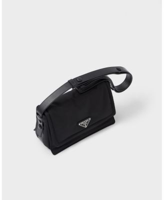 Traveller Small Padded Re-Nylon Shoulder Bag