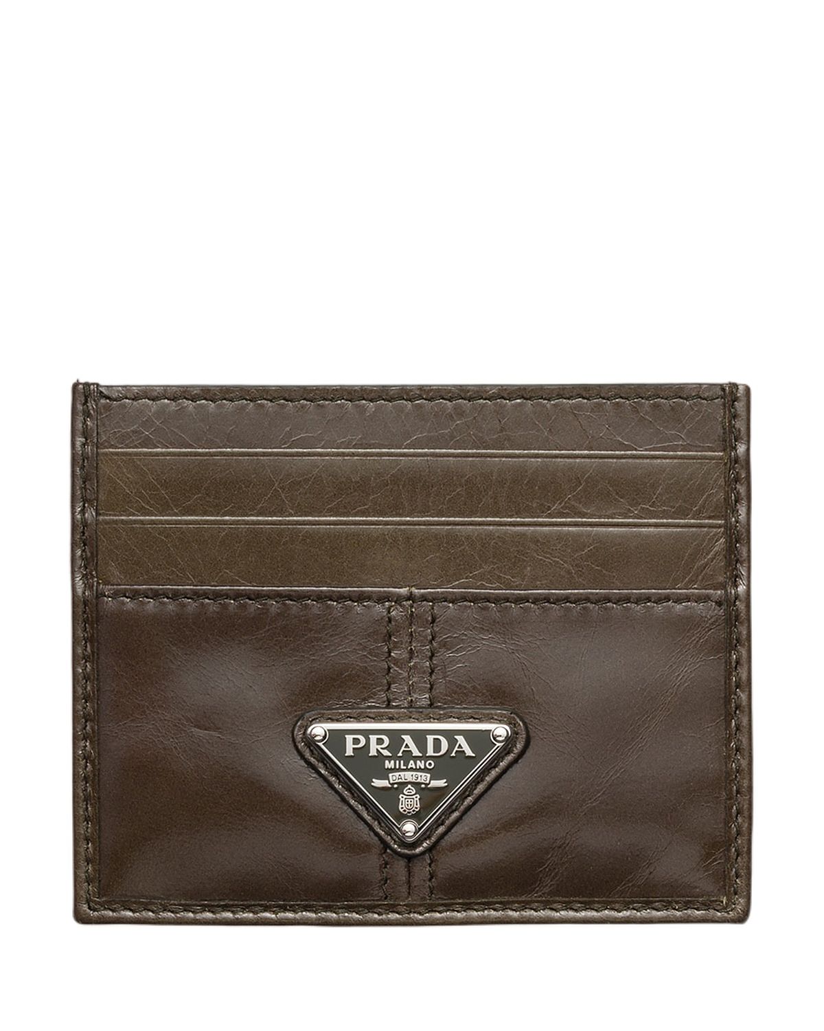 Prada Leather Card Holder