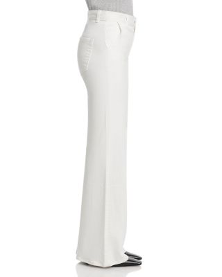 Brighton High Rise Trouser Jeans in Ivory