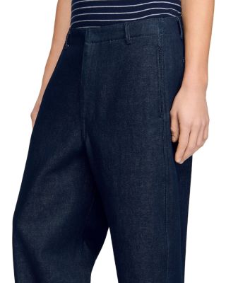 Raw Barrel Jeans in Navy Blue