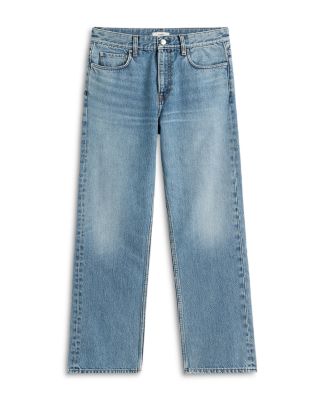 Low Rise Straight Jeans in True Vintage