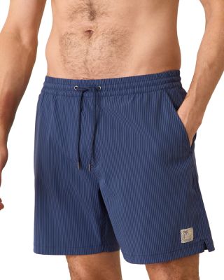 5" Lined Drawstring Swim Shorts
