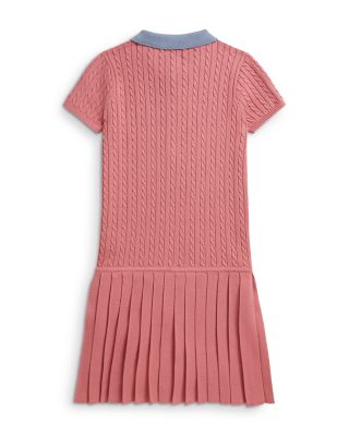Girls' Mini Cable Sweater Dress - Big Kid