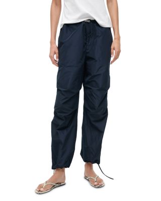 Dash Silk Blend Drawstring Pants