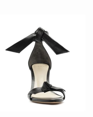 Women's Clarita Leather Bow High Heel Sandals