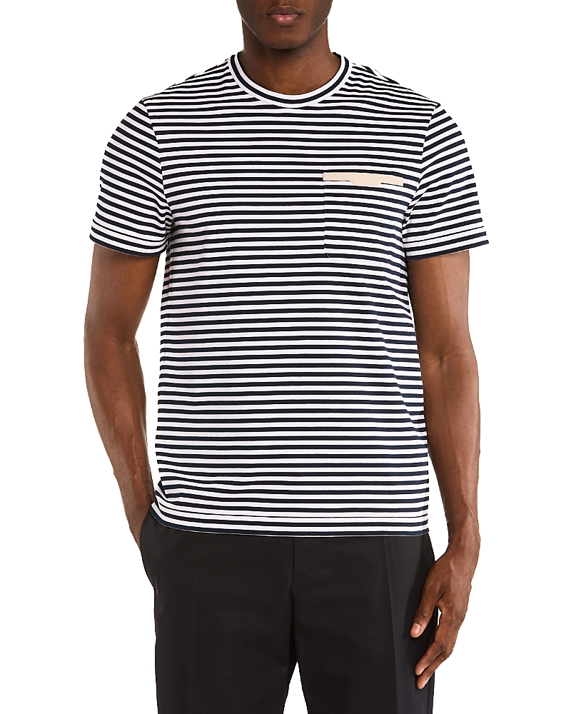 Moncler Short Sleeve Stripe T-Shirt