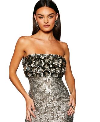 Runway Column Midi Dress