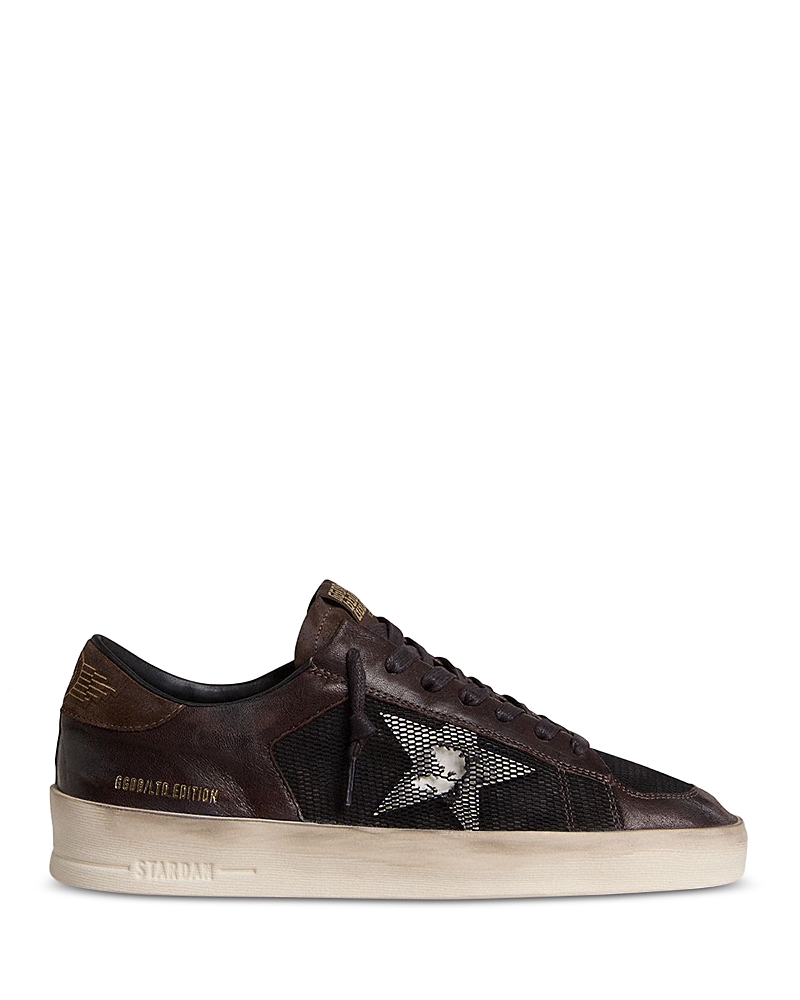 Golden Goose Stardan Suede & Nappa Leather Sneakers