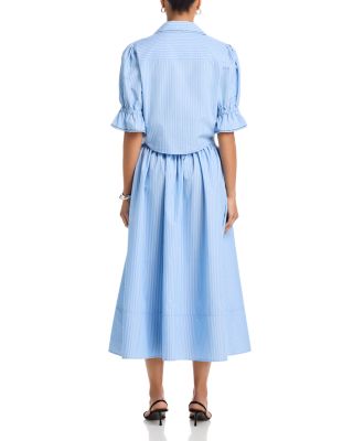 Floral Appliqu&eacute; Serena Top & Matilda Skirt