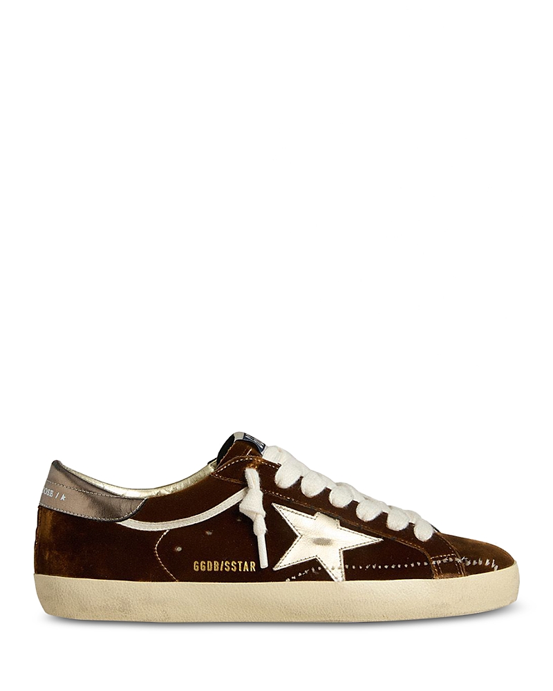 Golden Goose Unisex Super Star Velvet Sneakers